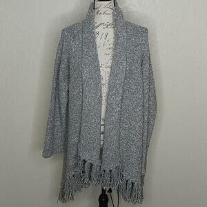 Emreco Wool Blend Cardigan Sweater Gray Size EU 44